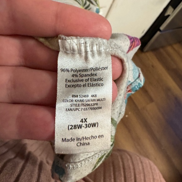 Very Worn and Loved Floral No-Shoulder Women's House Dress - Picture 8 of 8